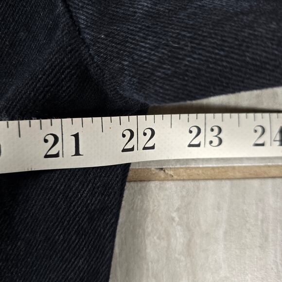 VTG Wanted Western Denim Jacket WIth Beaded Fringe Medium Black - Picture 3 of 10